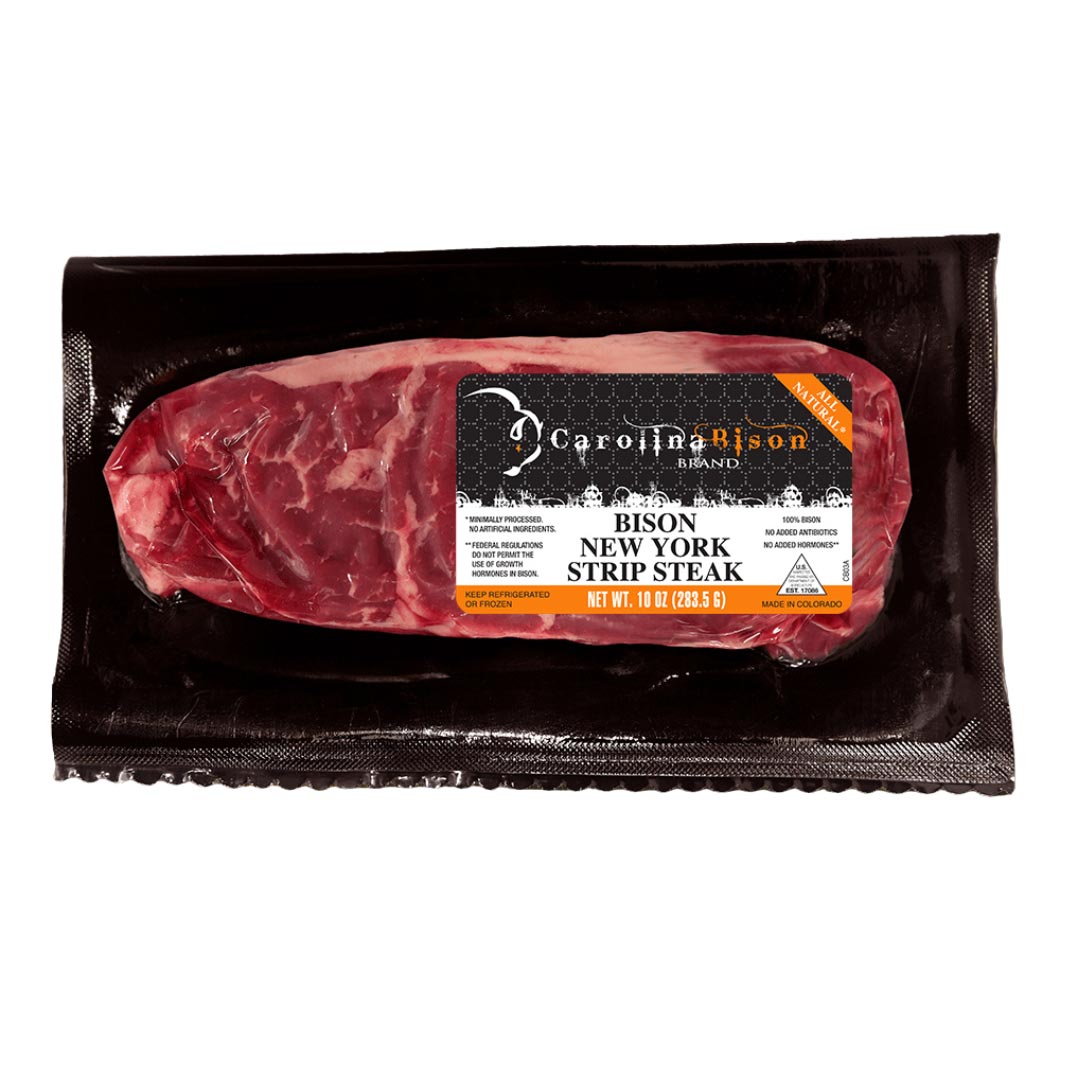 Bison N.Y. Strip Steak