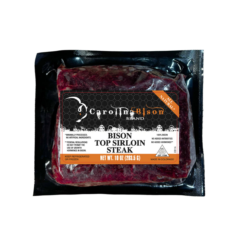 Bison Top Sirloin Steak