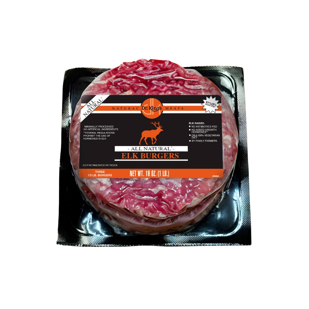 Elk Burger Patties