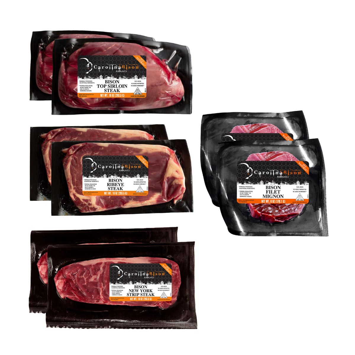 Bison Steak Bundle